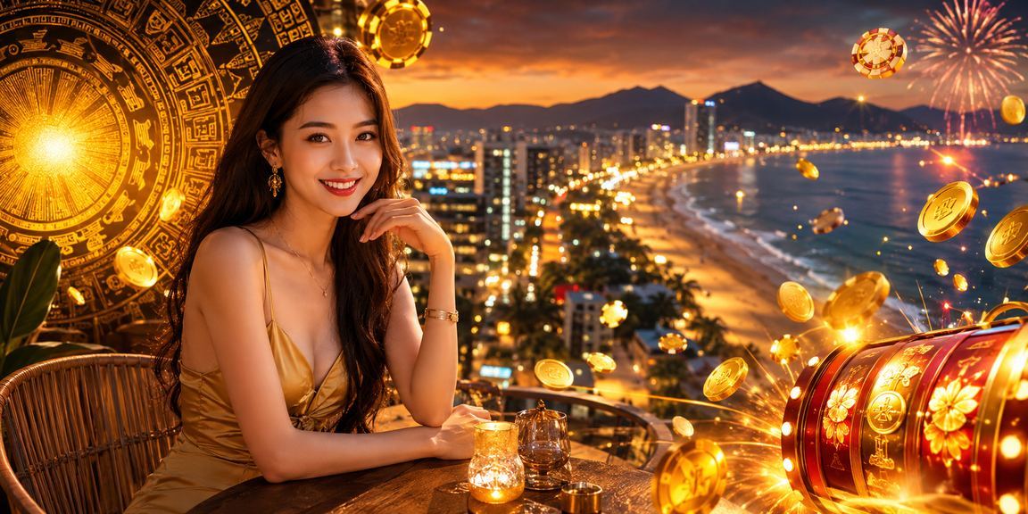 Người chơi tại Đà Nẵng trải nghiệm slot game trực tuyến bên ly cà phê buổi sáng