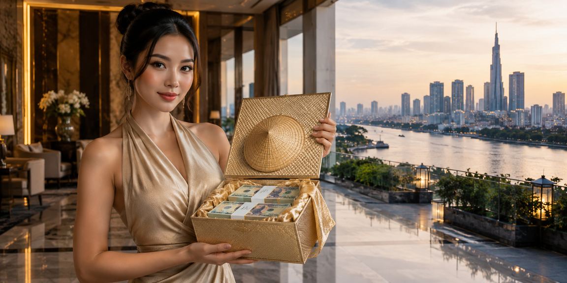 Giao diện cá cược casino tại TP. Hồ Chí Minh với hình ảnh nón lá