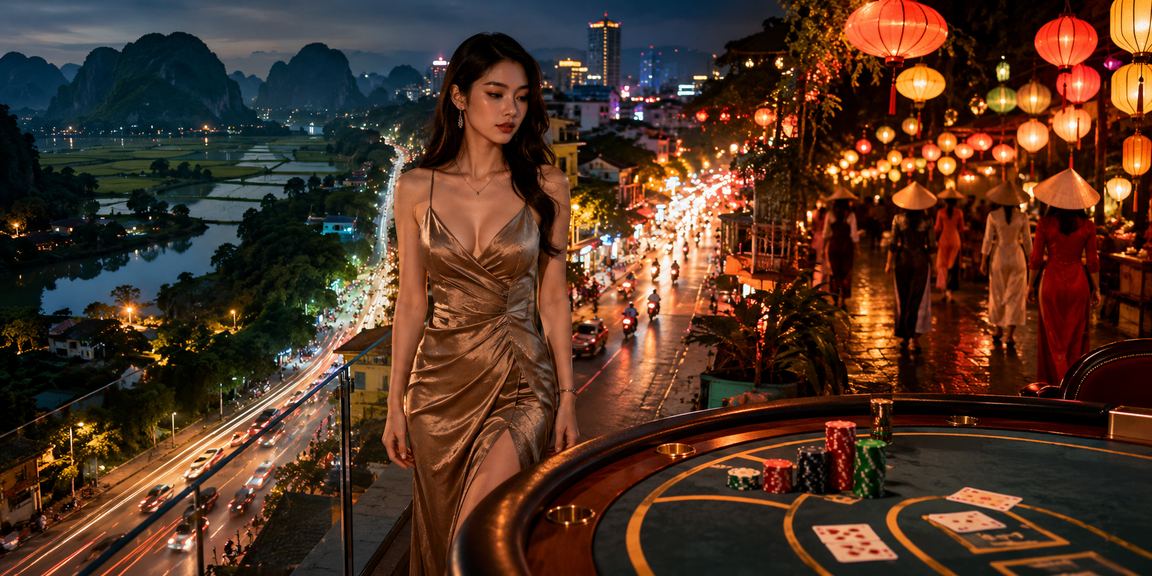 Trải nghiệm baccarat trên di động tại chợ đêm Ninh Bình