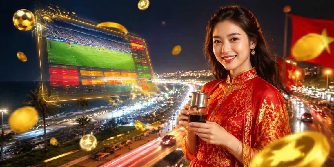 Người dùng tại Phan Thiết thư giãn với game casino trực tuyến bên tách cà phê buổi chiều
