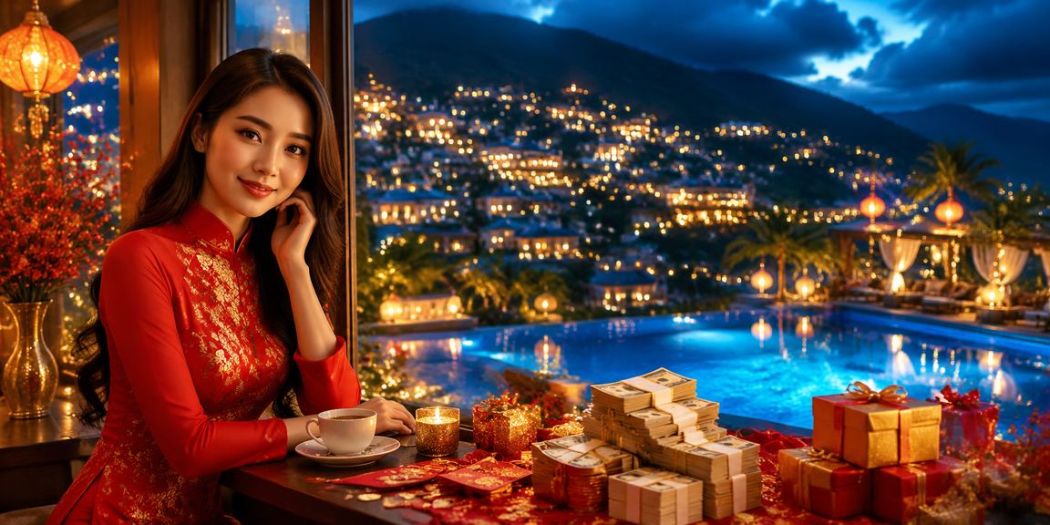 Người phụ nữ mặc áo dài truyền thống tại Sa Pa nhận thưởng cashback từ nền tảng 8808